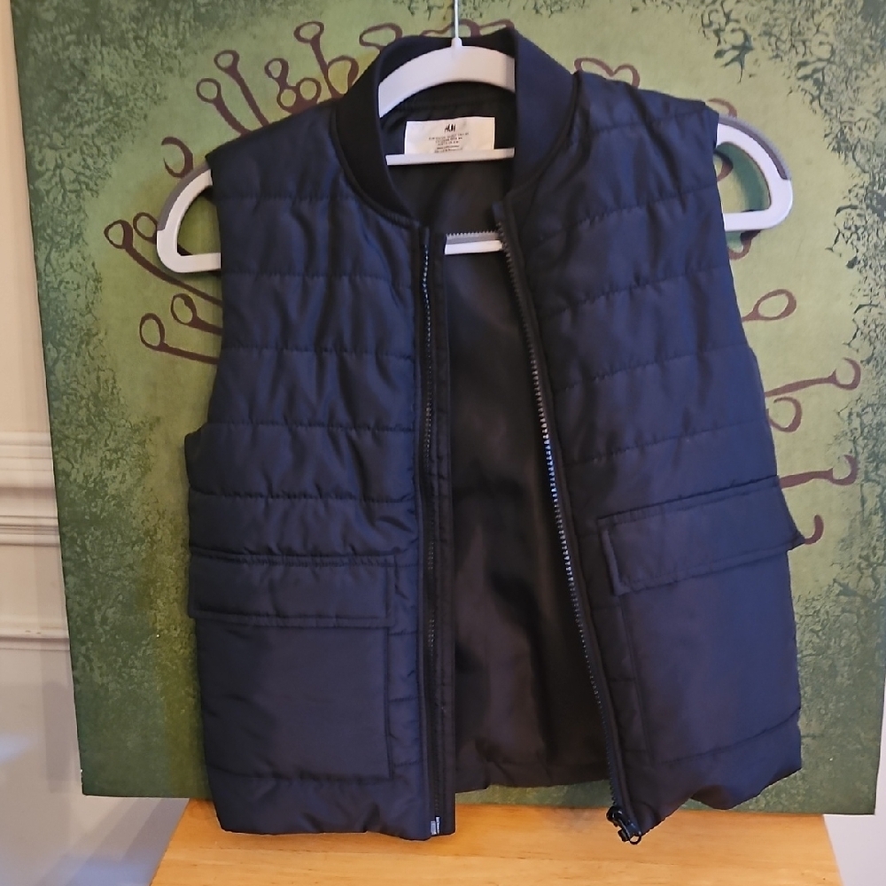 H&M Kids Dark Puffer Vest
